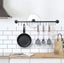 Industrial Pipe Towel Rack Kitchen Pot Pan Hanger 80cm Carousel 5