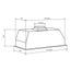 RANGEHOOD 520mm Carousel 2