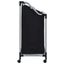 vidaXL Laundry Sorter with 3 Bags Black Steel Carousel 3