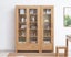 Humbie Solid Oak Slim Display Cabinet(Oak Furniture Store) Carousel 5