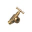 Brass Angle Garden Hose Tap Fitting Carousel 1
