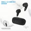 True Wireless Stereo Earbuds, HiFi Sound, Black. Carousel 2