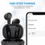 True Wireless Stereo Earbuds, HiFi Sound, Black. Carousel 3