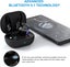 True Wireless Stereo Earbuds, HiFi Sound, Black. Carousel 6