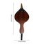Wooden Manual Air Blower Fan Blower for Barbecue Fire Bellows Carousel 4