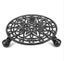 Cast Iron Pot Stand on Wheels (YB001) Carousel 3