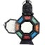 Moroccan Style Multicolored Glass Candle Holding Lanterns Outdoor or Indoor Use Carousel 3