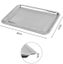 Stainless Steel BBQ Serving Tray Food Platter Container (40*30*2cm Deep) Carousel 3