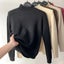 Half Turtleneck Sweater Slim Thicken Plus Velvet Woman Sueter Winter Carousel 4