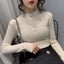 Knitted Sweater Pullover Women's Autumn And Winter Fashion New Half Carousel 2