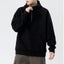 DUYIT Half-Zip Hooded Sweater Men's Autumn/Winter New Loose Solid Carousel 1
