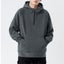 DUYIT Half-Zip Hooded Sweater Men's Autumn/Winter New Loose Solid Carousel 2