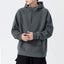 DUYIT Half-Zip Hooded Sweater Men's Autumn/Winter New Loose Solid Carousel 5