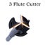 Drill Bit 35mm 3 Flutes Carbide Tip Wood Auger Cutter Woodworking Carousel 2
