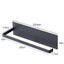 Self-Adhesive Rack Paper Towel Tissue Hanger Rack Nail-Free Cabinet Shelf Carousel 4
