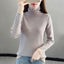 Fall Winter Striped Turtleneck Sweaters For Women Korean Slim Warm Carousel 3
