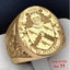 Men's Ring Gold US Military Bird Ring Jewellery *Local STOCK NOW* Carousel 5