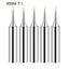 5pcs 900M-T Copper Soldering Iron Tips Lead-free Welding Solder Tools Carousel 3