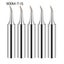 5pcs 900M-T Copper Soldering Iron Tips Lead-free Welding Solder Tools Carousel 4