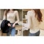 Knitted Bottoming Shirt Women's Spring And Autumn New Square-neck Carousel 5