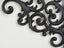 Shelf Bracket Black Cast Iron Ornate Vine Pattern (BB002) Carousel 5