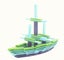Wooden Building Blocks Cool Colors 100 Pieces SALE Carousel 9