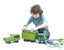 Wooden Building Blocks Cool Colors 100 Pieces SALE Carousel 10
