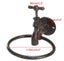 Industrial Cast Iron Towel Holder Towel Ring Carousel 3