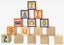 Wooden Block Pull Along Block Cart And Blocks under half price Carousel 7