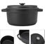 28cm Cast Iron Casseroles Pot No Coating With Stainless Steel Knob 6.5L Carousel 5