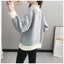 Women Turtleneck Pullover Sweater Autumn Winter Cartoon Knitted Carousel 5