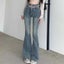 Biyaby High Waist Hollow Out Jeans Women Hot Girl Vintage Streetwear Carousel 2
