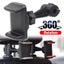 Car Rear Seat Headrest Mount Stand 360 Degree Rotating Adjustable Carousel 2