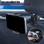 Car Rear Seat Headrest Mount Stand 360 Degree Rotating Adjustable Carousel 5