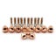 10PCS Plasma Torch Electrodes NozzlePlasma Cutter Welding Tools Carousel 6