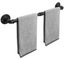 Industrial Pipe Towel Rack Kitchen Pot Pan Hanger 100cm Carousel 4