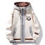 Hot Sale Men's Patchwork Hooded Jacket Oversize Windbreakers Brand Carousel 2
