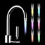 2pcs Led Faucet Colorful Self-changing Kitchen Splash Nozzle Bathroom Carousel 2