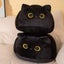 Kawaii Black Cat 20cm Plush Doll High Quality Plump Animal Kitten Carousel 4