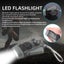 3 LED Hand Pressing Dynamo Crank Power Wind Up Flashlight Torch Light Carousel 3