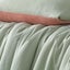 Vintage Design Homewares Hugo Reversible Clay Sage Cotton Gauze Quilt Cover Set Carousel 4
