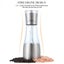 Pepper And Salt Grinder 2 In 1,Dual Shaker Adjustable Coarseness By Cooking Carousel 2