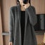 Fall Winter Thick Long Sweater Cardigan Coats Women Casual Loose Knit Carousel 3