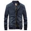 Denim Jacket Men Fashion Embroidered Spring Autumn Stand Collar Jeans Carousel 2