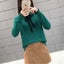 Autumn winter knitted sweaters women fashion Lace bow pullover Carousel 3