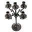 Five-arm Candlestick European Retro cast Iron Candle Holder Family Hotel Wedding Carousel 4