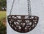 Cast Iron Hanging Basket wiith Coco Liner Carousel 5