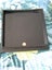 Decorative ceramic tile tray, japanese style with black lacquer 38cm squared Carousel 3