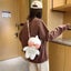 Kawaii Cute LaLafanfan Cafe Duck Plush Backpack Kawaii Toys Stuffed Carousel 4