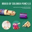 12 Color Drawing Pencils Cartoon Christmas Elementary School Drawing Carousel 5